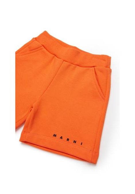 bermuda con logo MARNI KIDS | M01666 M00V00M436